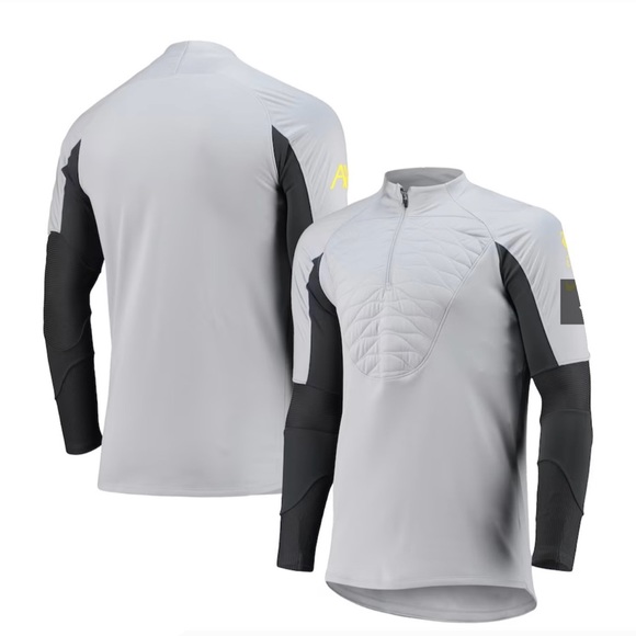 Liverpool Nike 2021/22 Strike Drill Performance Raglan Quarter-Zip‎ Top Medium - Picture 1 of 7